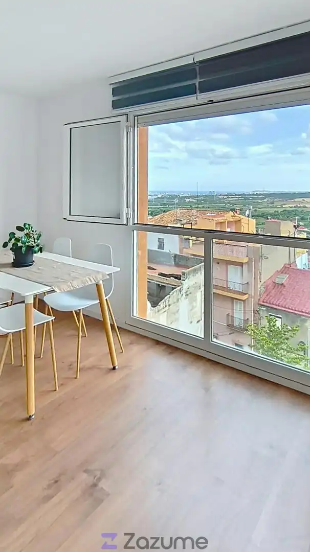 Terrasse von Wohnung zur Miete in Constantí mit Klimaanlage, Parkett und Möbliert