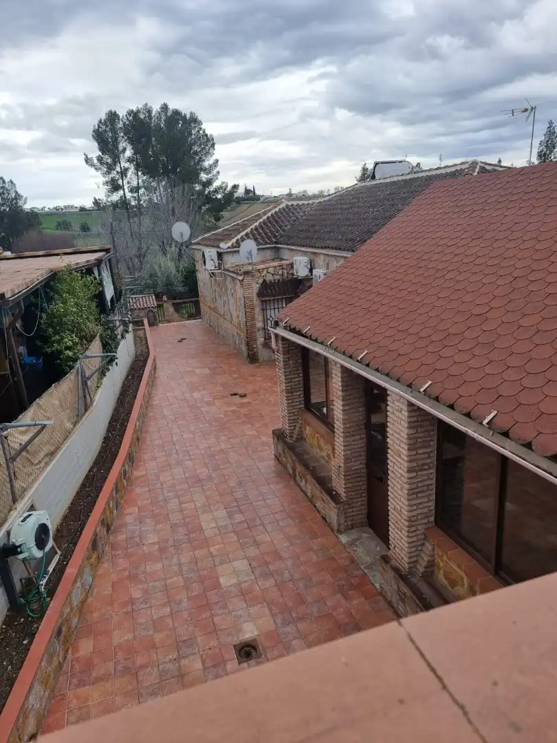 Terrassa de Casa o xalet en venda en Écija amb Aire condicionat, Calefacció i Jardí privat