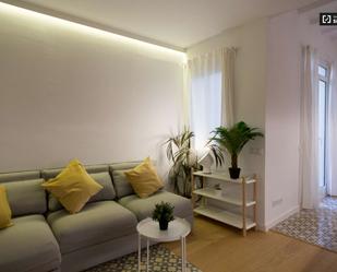 Sala d'estar de Apartament per a compartir en  Barcelona Capital amb Aire condicionat i Terrassa