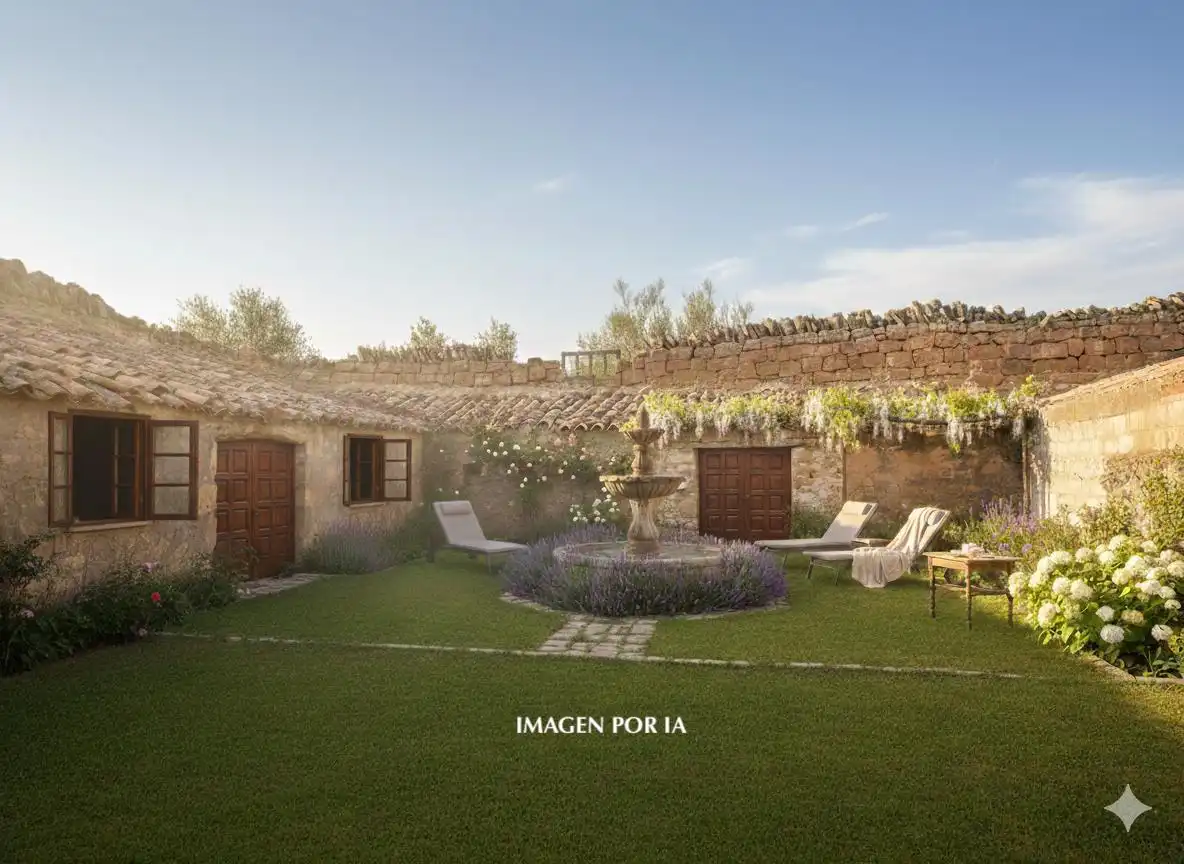 Jardín de Finca rústica en venta en Caspe