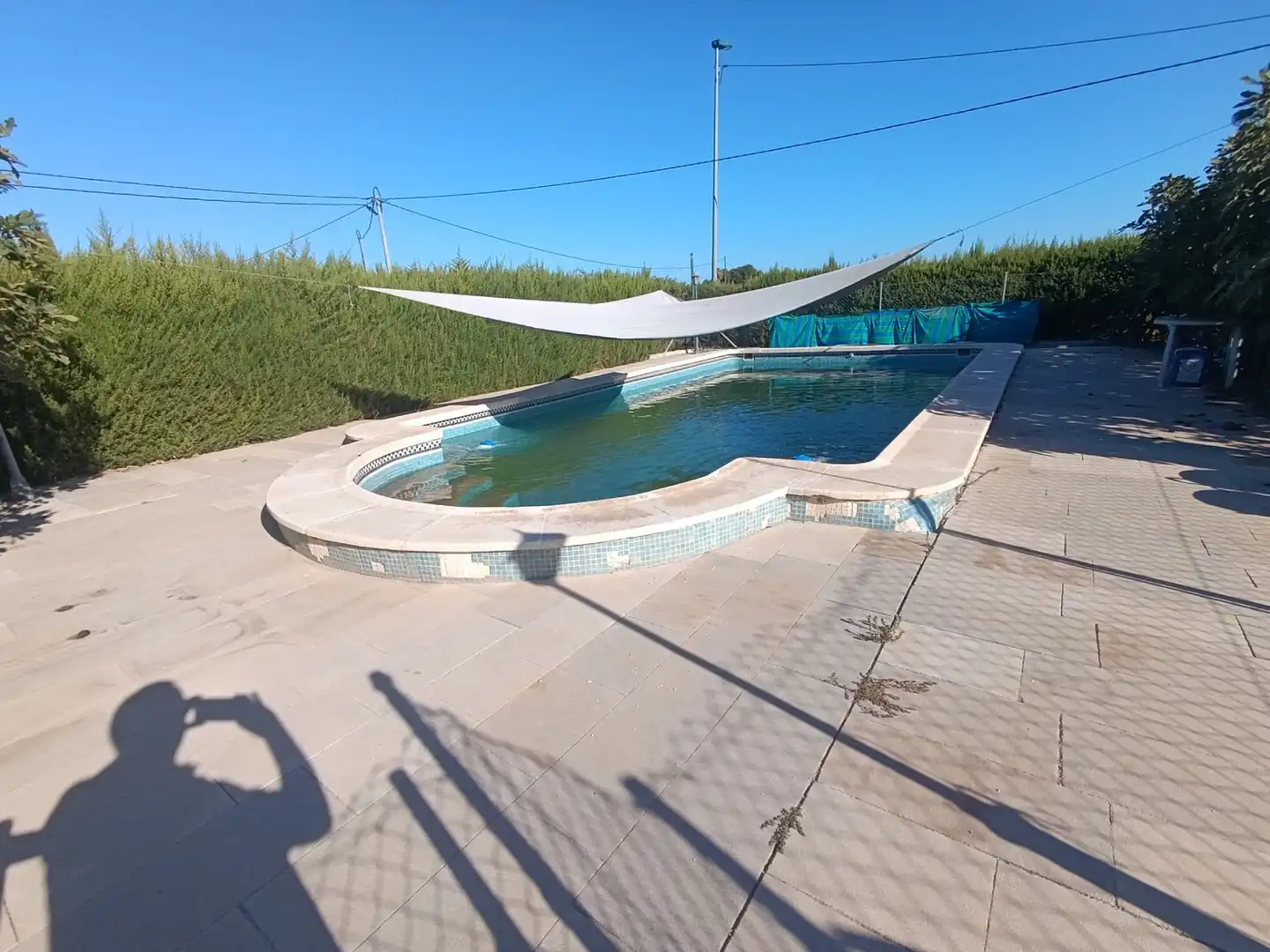 Piscina de Finca rústica en venda en San Javier amb Aire condicionat i Moblat