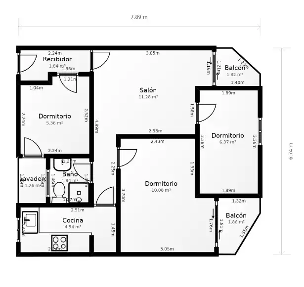 Flat with lift for sale in de la Mare de Déu de Montserrat, imagen 21
