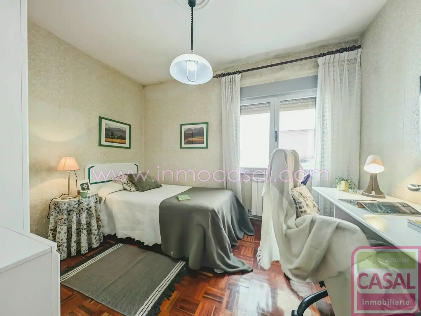Bedroom of Flat for sale in Mieres (Asturias)  with Heating and Furnished