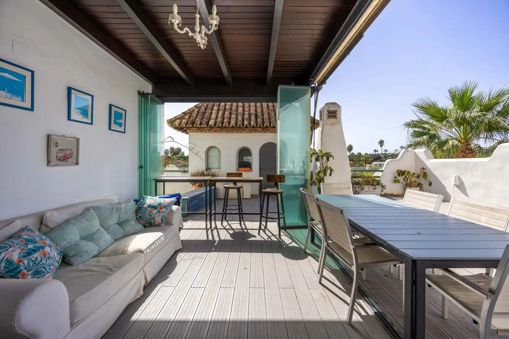 Terraza de Apartamento en venta en Sotogrande Costa