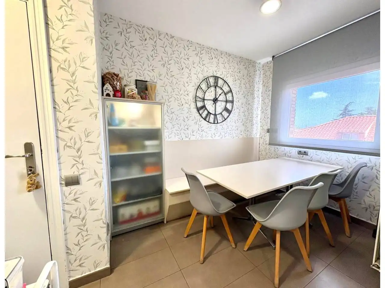 Esszimmer von Maisonette zum Verkauf in Sant Cugat del Vallès mit Klimaanlage, Heizung und Parkett