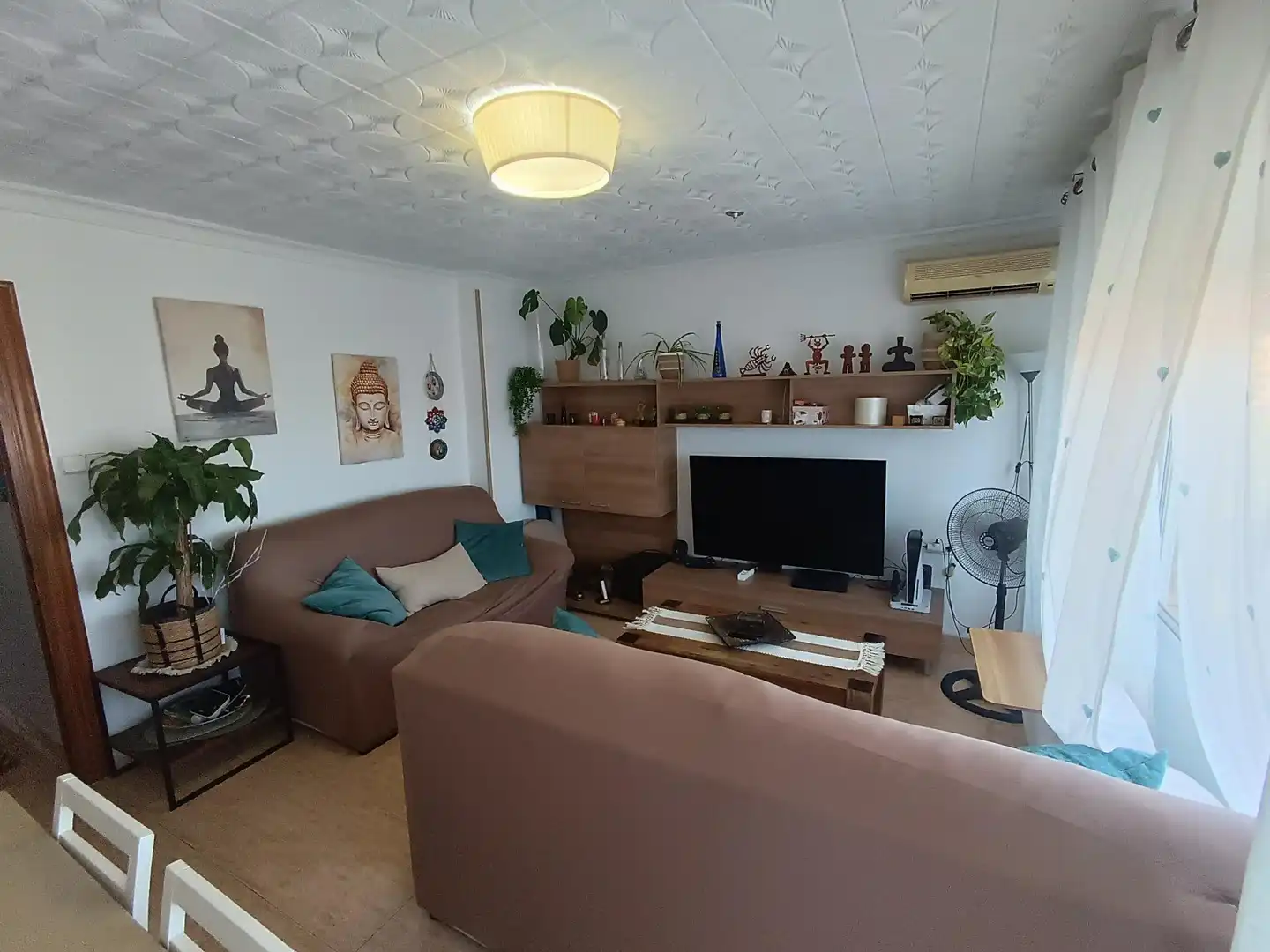 Sala de estar de Piso en venta en Cartagena con Balcón