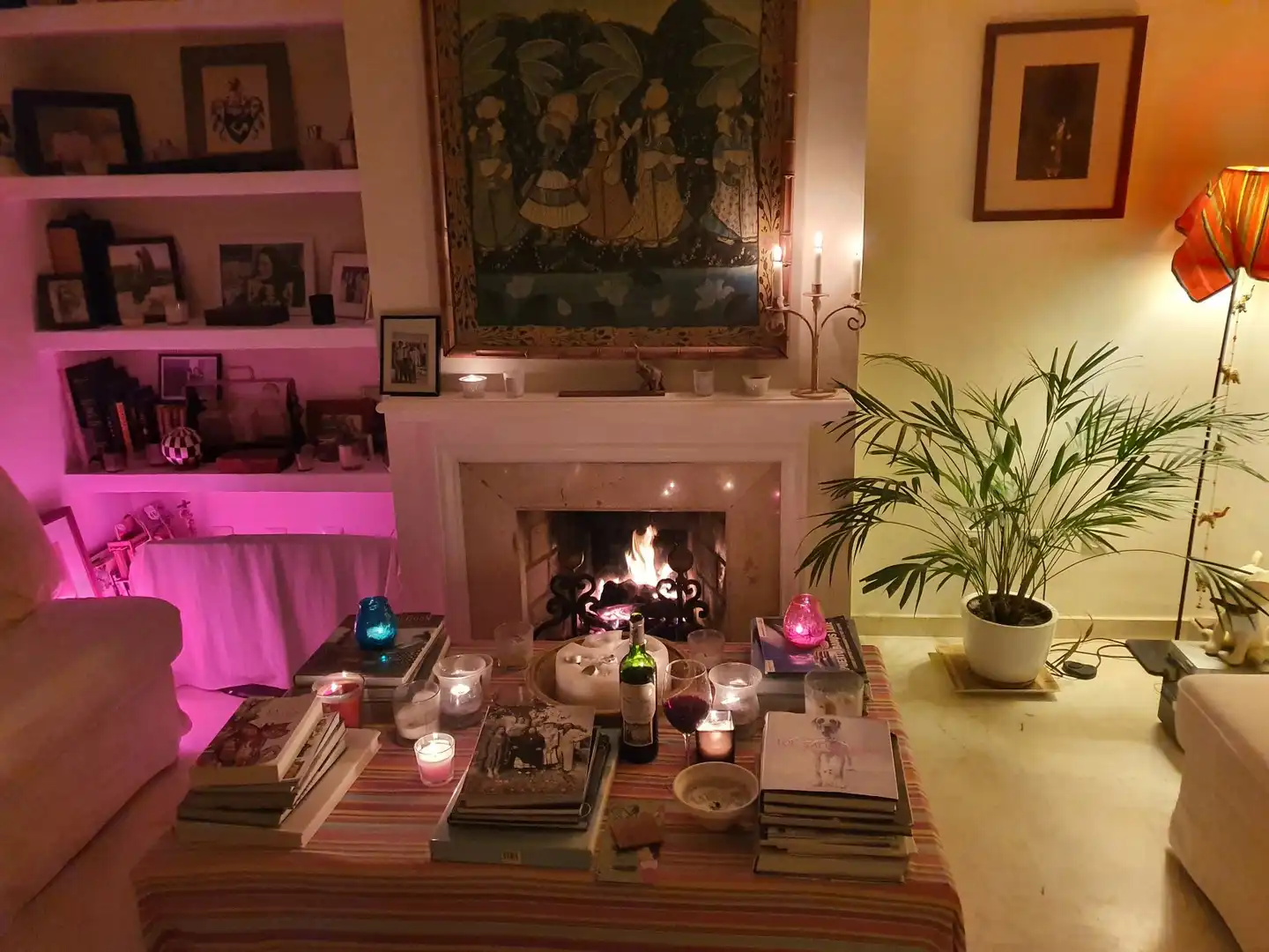 Sala d'estar de Apartament en venda en Estepona amb Aire condicionat, Calefacció i Terrassa