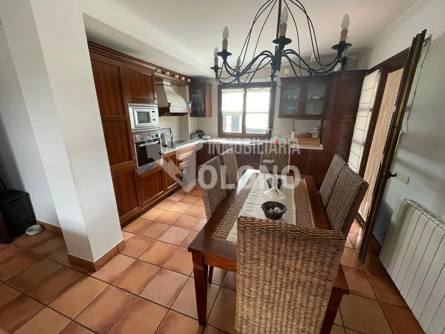 Cocina de Casa o chalet en venta en Cuzcurrita de Río Tirón con Calefacción, Jardín privado y Parquet