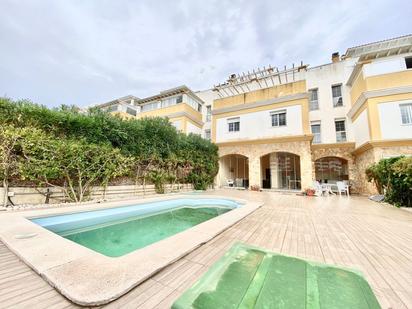 Piscina de Casa adosada en venda en Mijas amb Aire condicionat i Terrassa