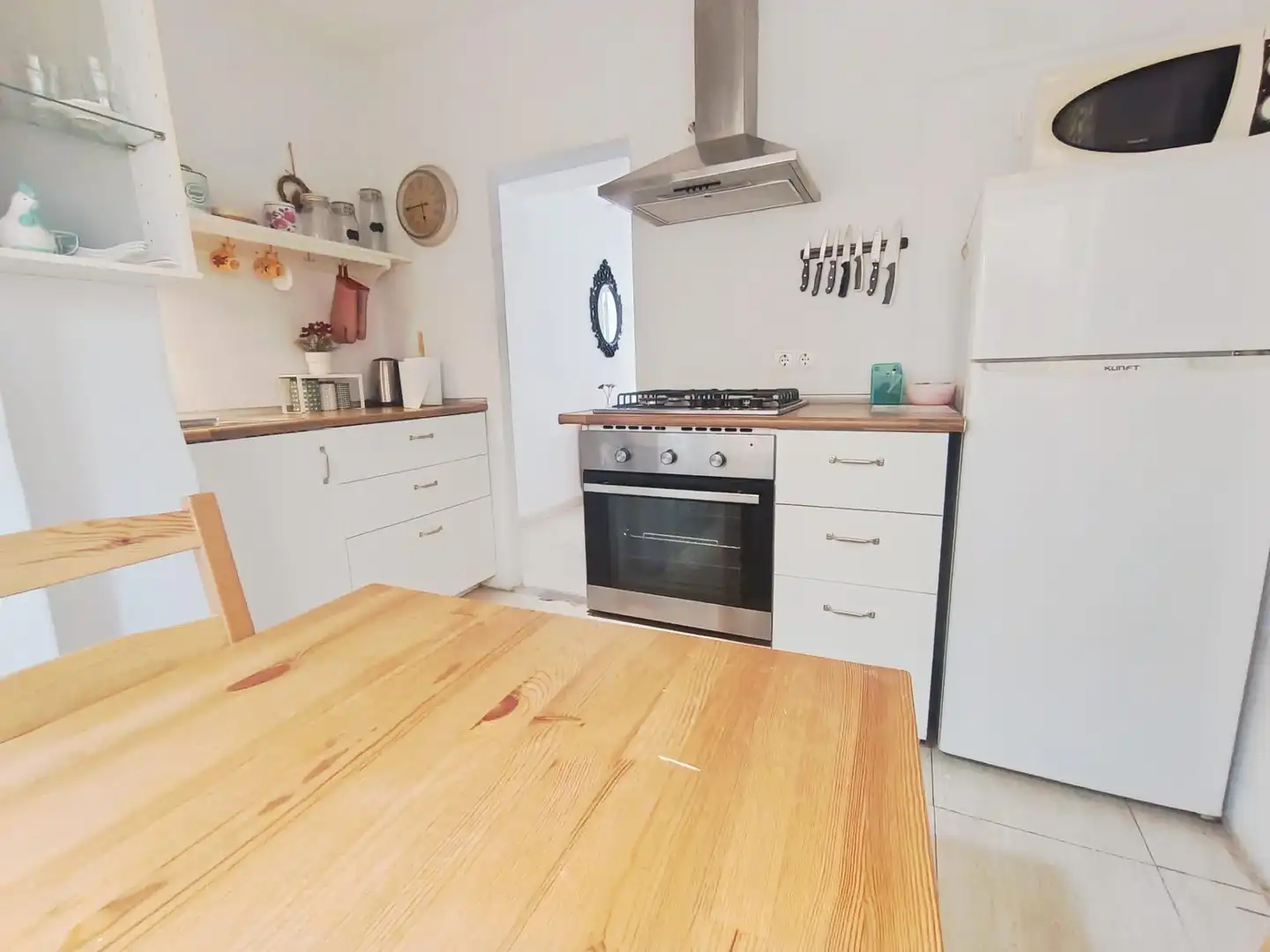 Küche von Wohnung zur untervermieten in Málaga