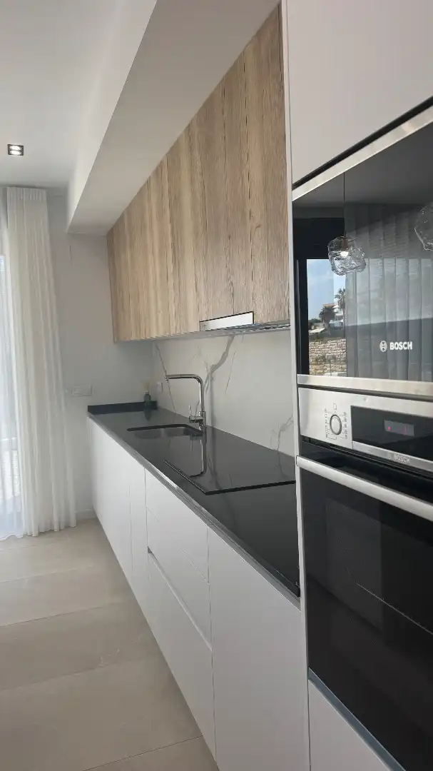 Küche von Maisonette zum Verkauf in La Nucia mit Klimaanlage, Privatgarten und Terrasse