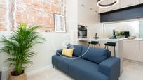 Living room of Flat for sale in  Madrid Capital  with Air Conditioner, Heating and Furnished