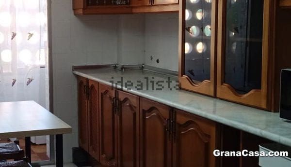 Kitchen of Flat to rent in  Granada Capital  with Air Conditioner, Heating and Furnished