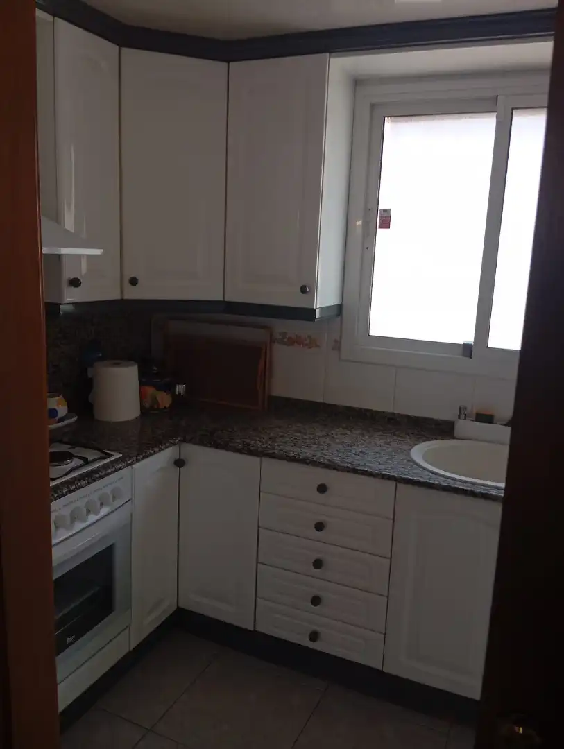 Cuina de Pis en venda en Terrassa amb Calefacció, Parquet i Moblat