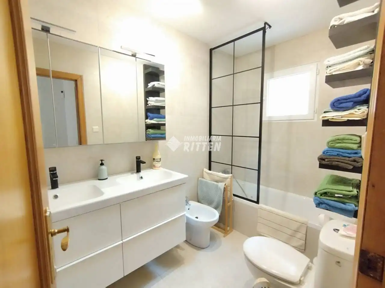 Baño de Casa o chalet de alquiler en Cartagena con Aire acondicionado, Terraza y Amueblado