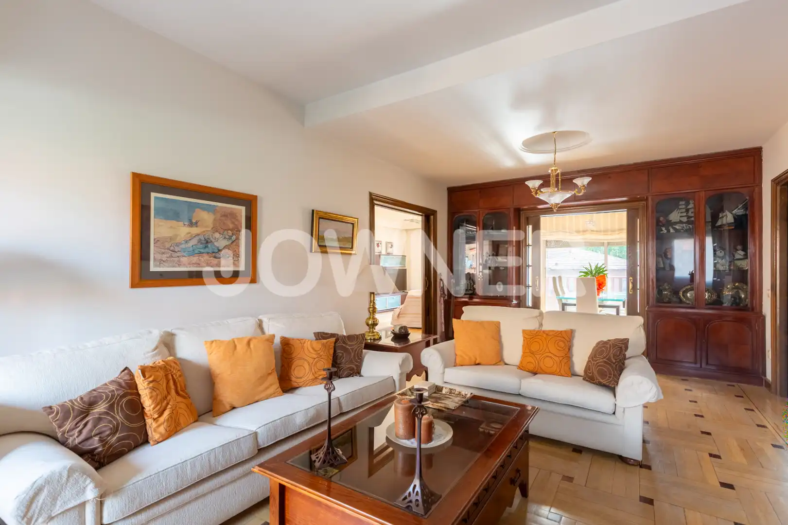 Sala de estar de Piso en venta en Pozuelo de Alarcón con Aire acondicionado, Calefacción y Terraza