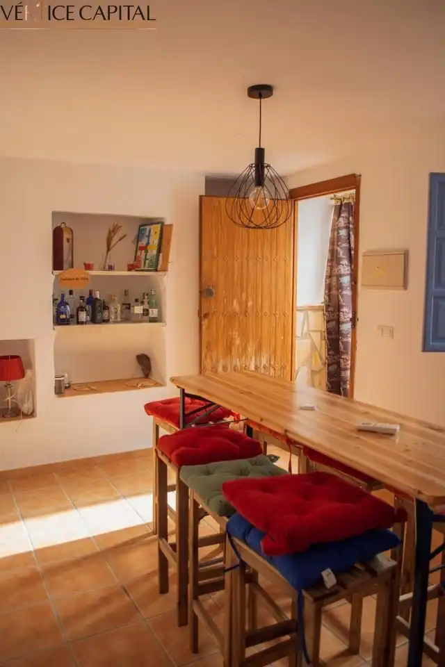 Dining room of Houses for sale in Villanueva de Algaidas  with Air Conditioner, Terrace and Swimming Pool