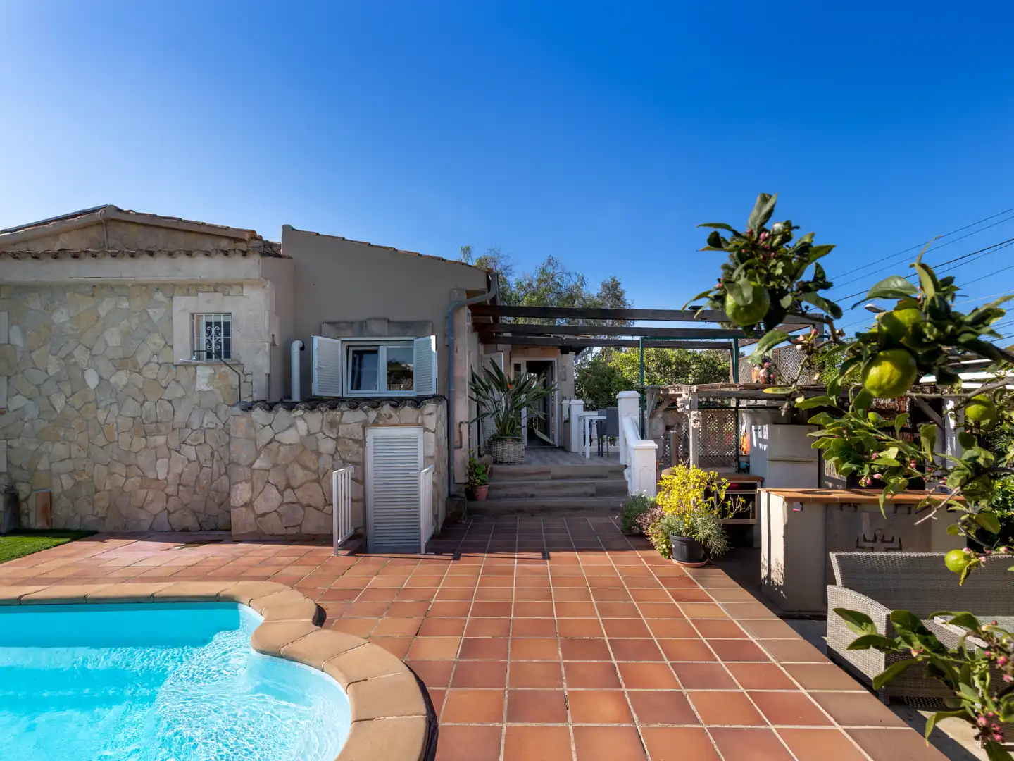 Jardín de Casa o chalet en venta en Calvià con Aire acondicionado, Calefacción y Jardín privado