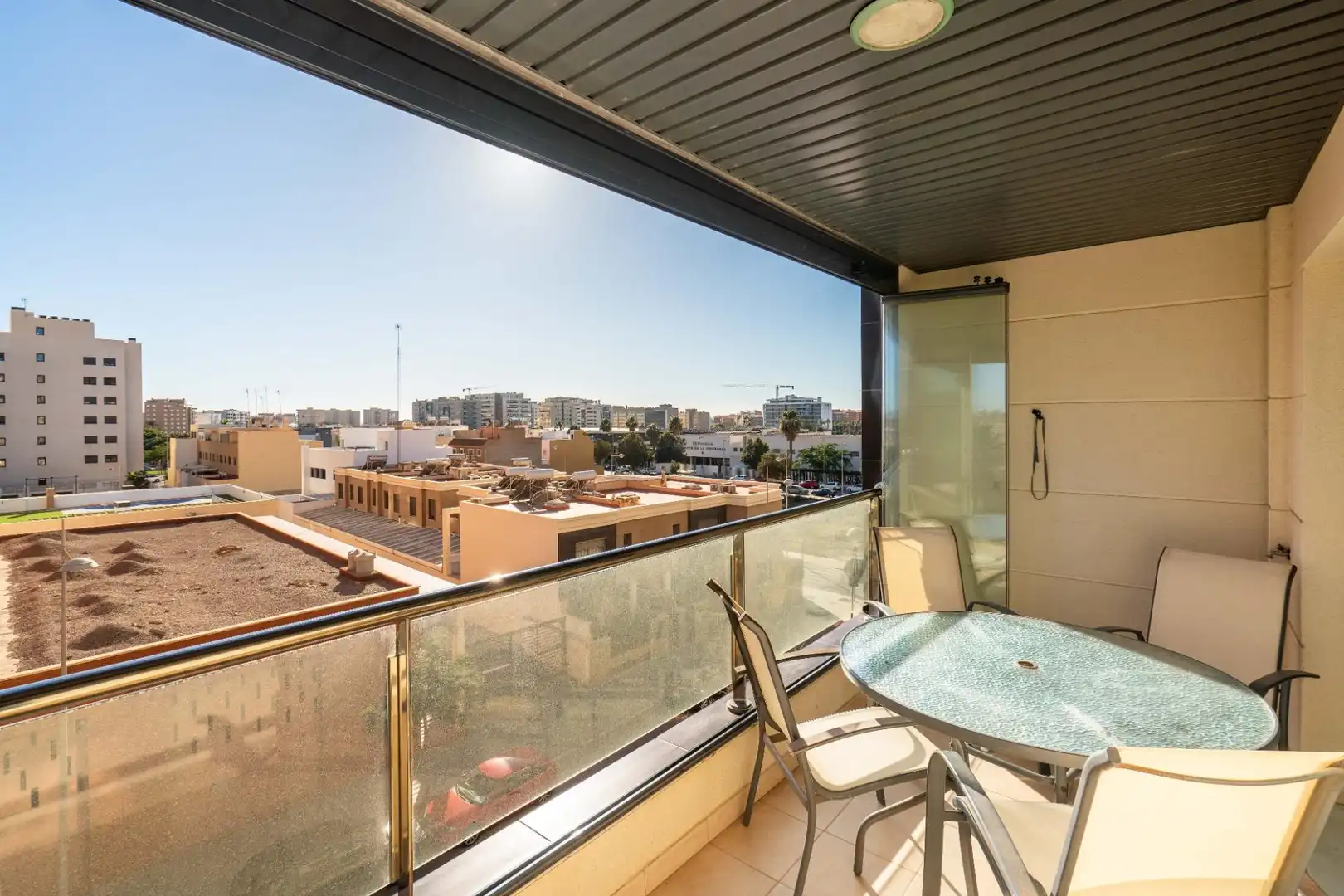 Terrace of Flat for sale in Almería  with Air Conditioner, Terrace and Storage room