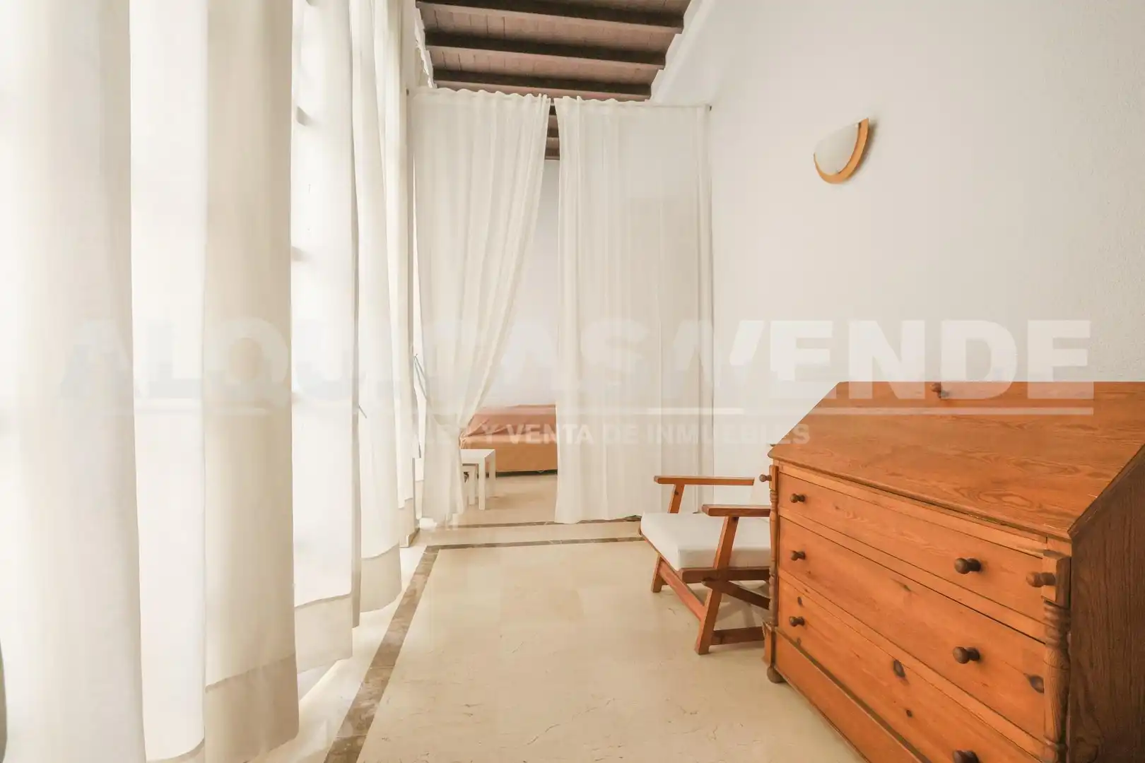 Habitación de Piso de alquiler en Sevilla con Aire acondicionado, Calefacción y Amueblado