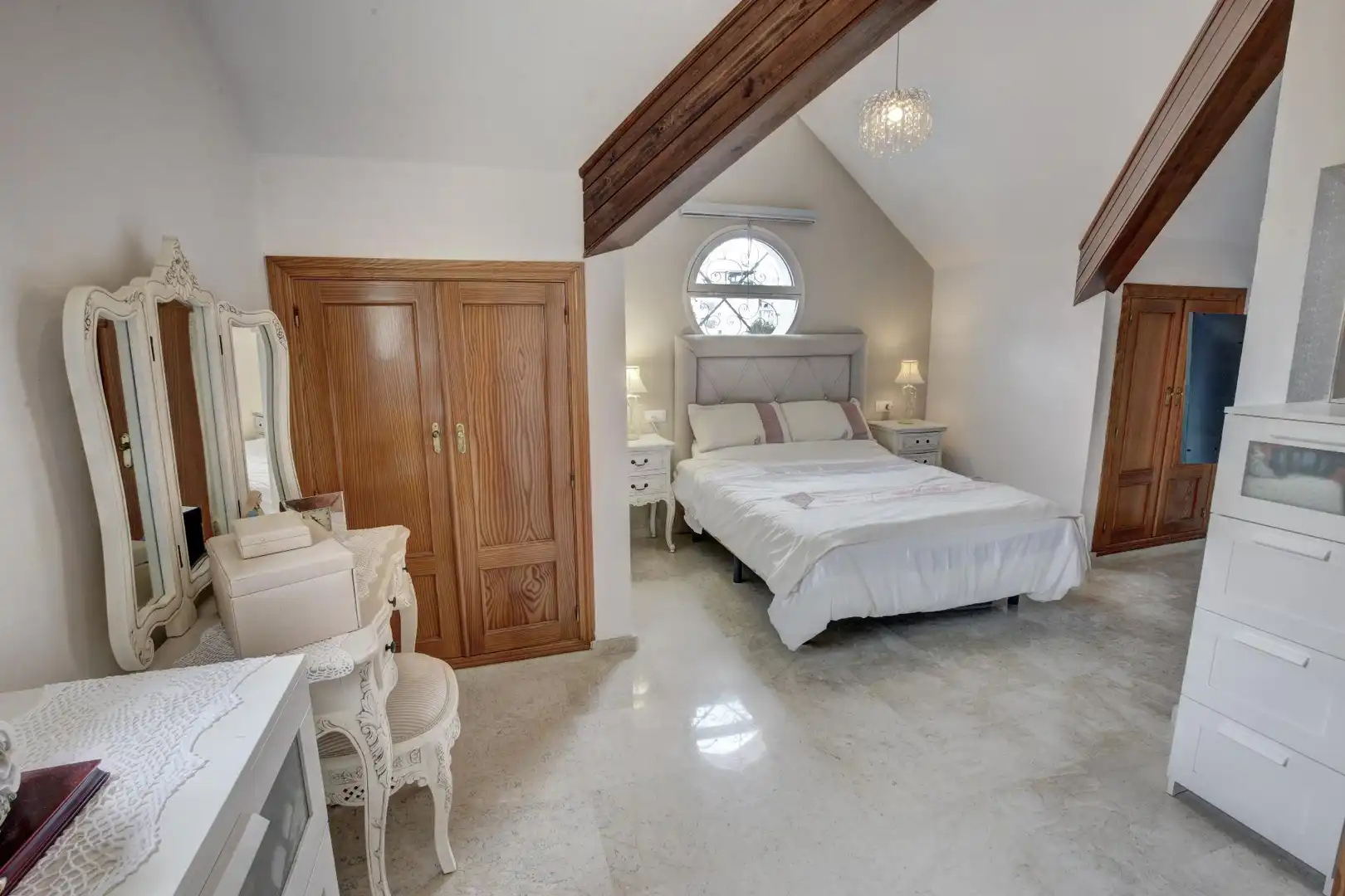Bedroom of Detached homes for sale in Benalmádena  with Air Conditioner, Heating and Private garden