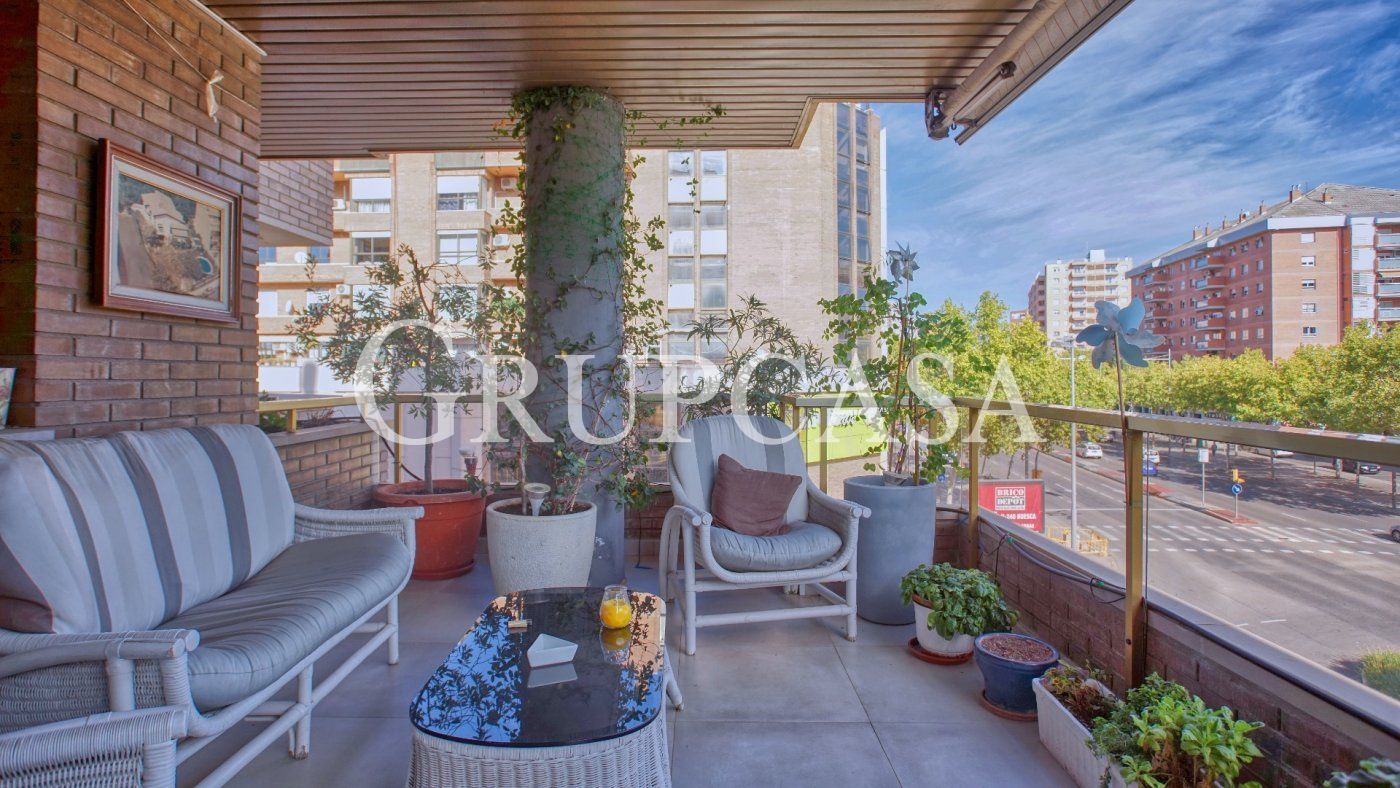 Terrace of Flat for sale in  Lleida Capital  with Heating, Parquet flooring and Terrace