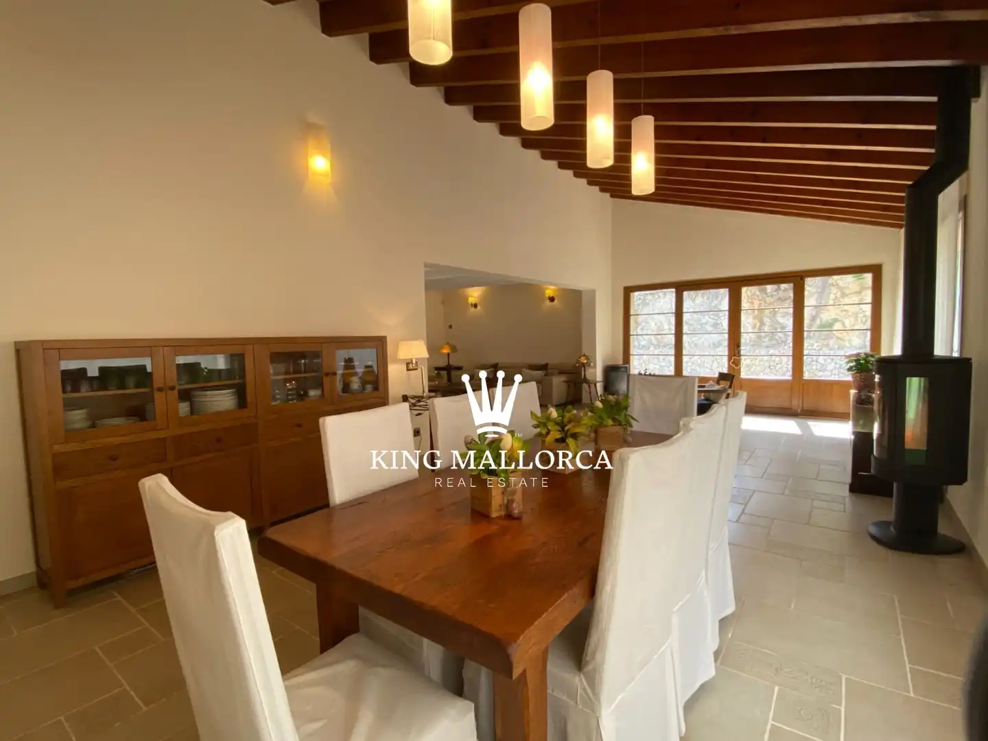Comedor de Casa o chalet en venta en Calvià con Aire acondicionado, Calefacción y Jardín privado