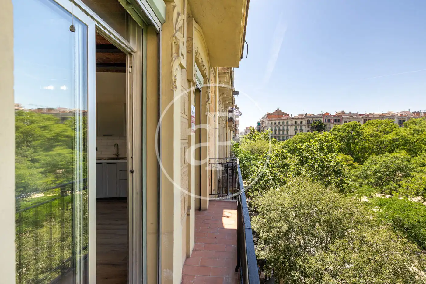 Vista exterior de Piso en venta en Barcelona con Aire acondicionado, Calefacción y Balcón