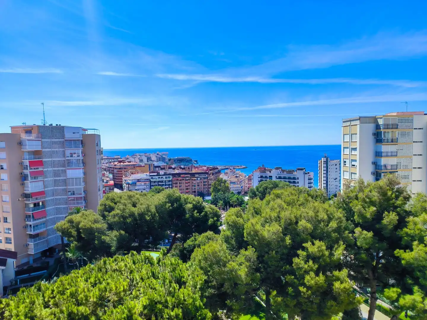 Exterior view of Flat for sale in Benidorm  with Private garden, Terrace and Furnished