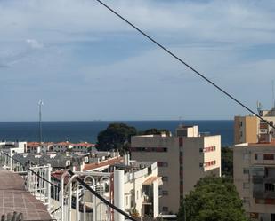Vista exterior de Àtic de lloguer en Sitges amb Calefacció, Terrassa i Forn