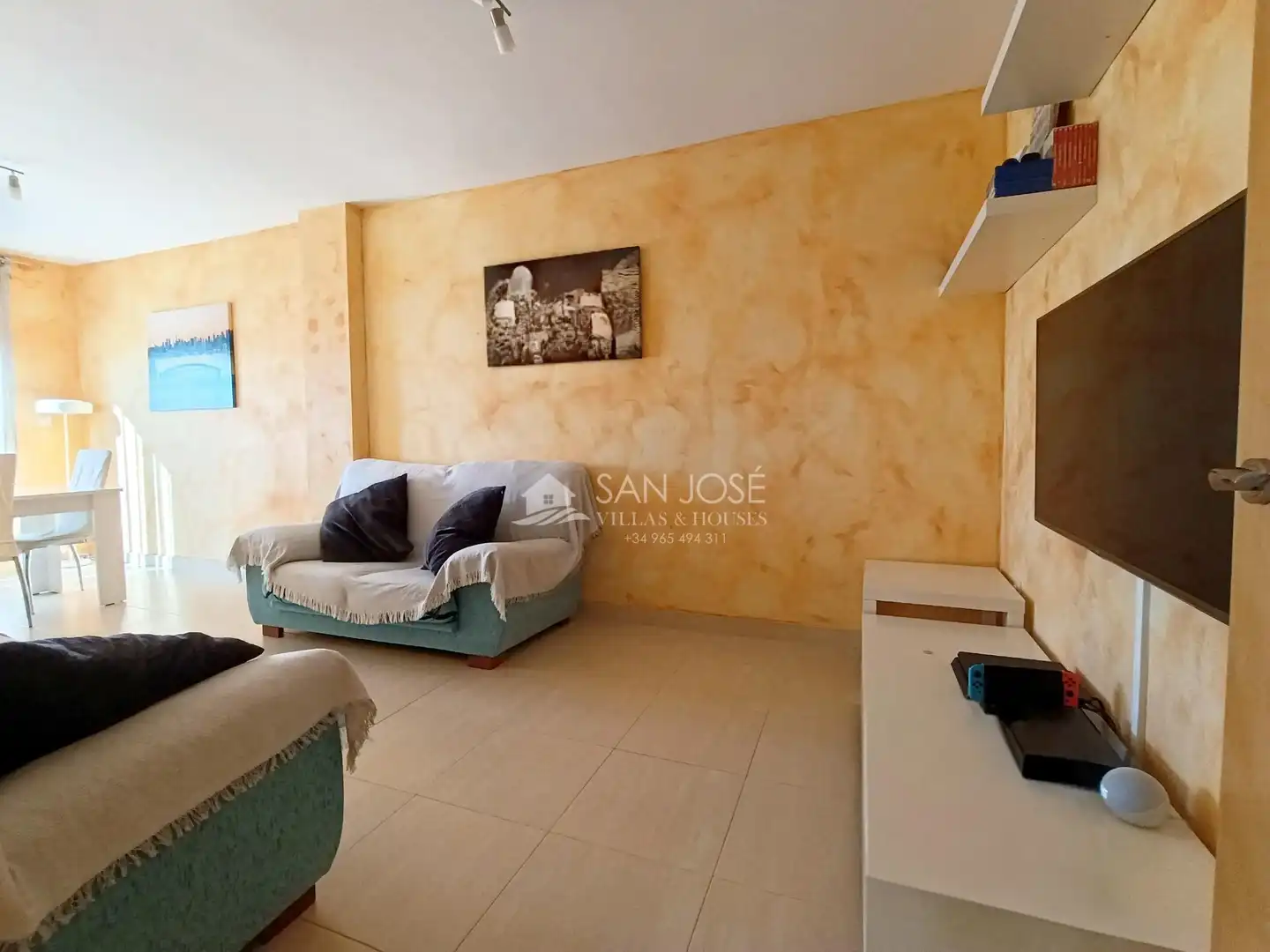 Sala d'estar de Àtic en venda en Novelda, Alicante