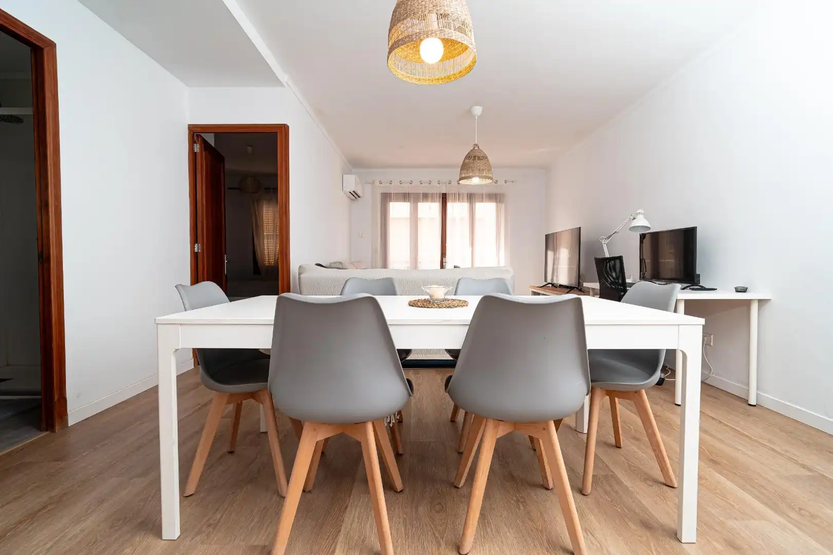 Menjador de Apartament en venda en Manacor amb Aire condicionat, Moblat i Balcó