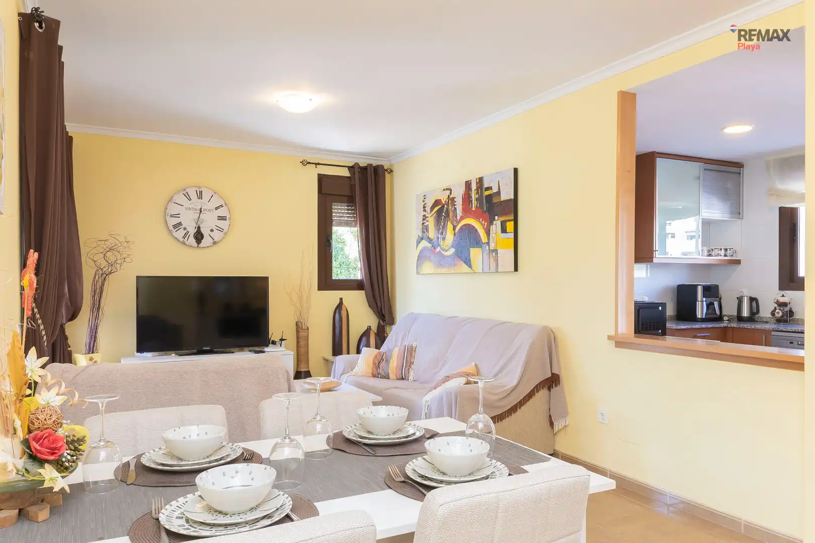 Sala de estar de Casa o chalet en venta en Las Salinas