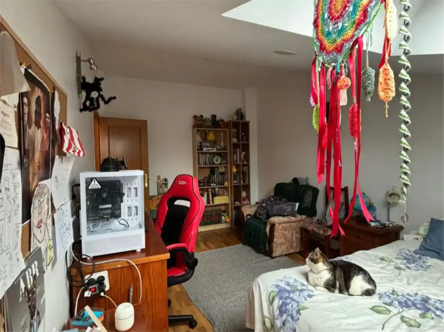 Sala de estar de Piso en venta en Medina de Pomar con Balcón
