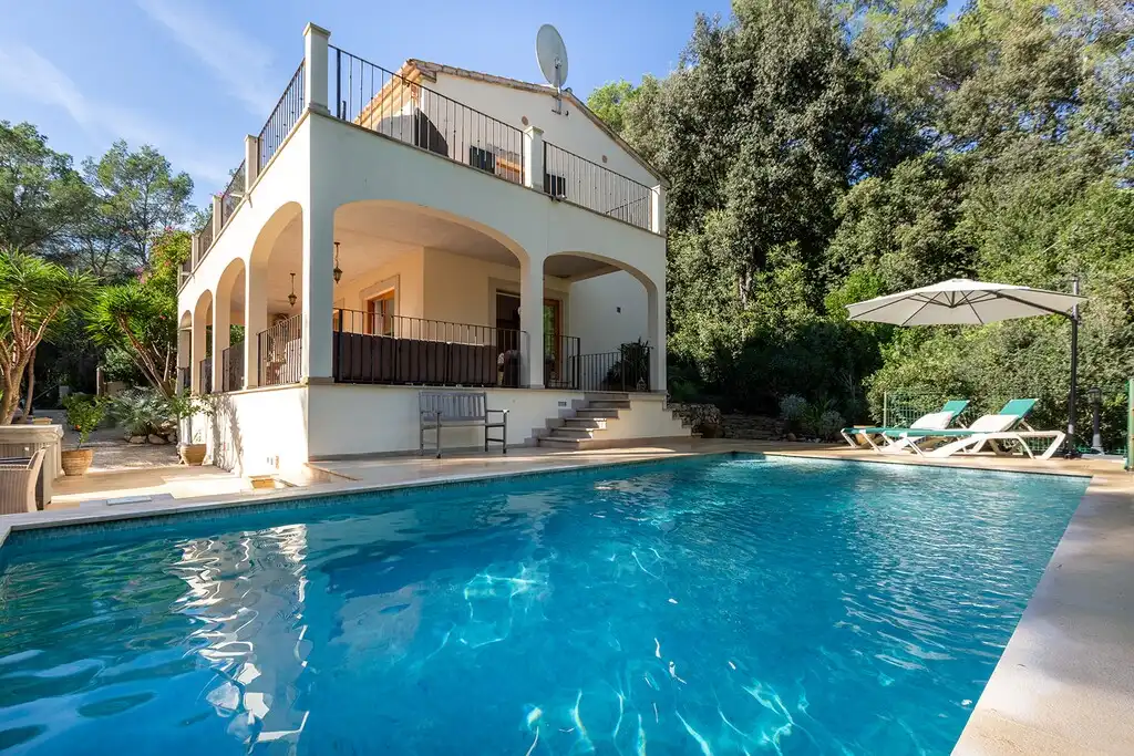 Piscina de Casa o xalet en venda en Sa Pobla amb Aire condicionat, Jardí privat i Terrassa
