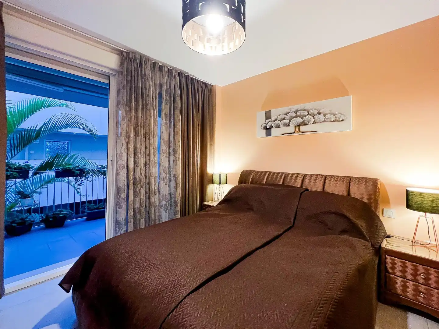 Bedroom of Apartments for sale in Adeje  with Air Conditioner, Furnished and Jacuzzi