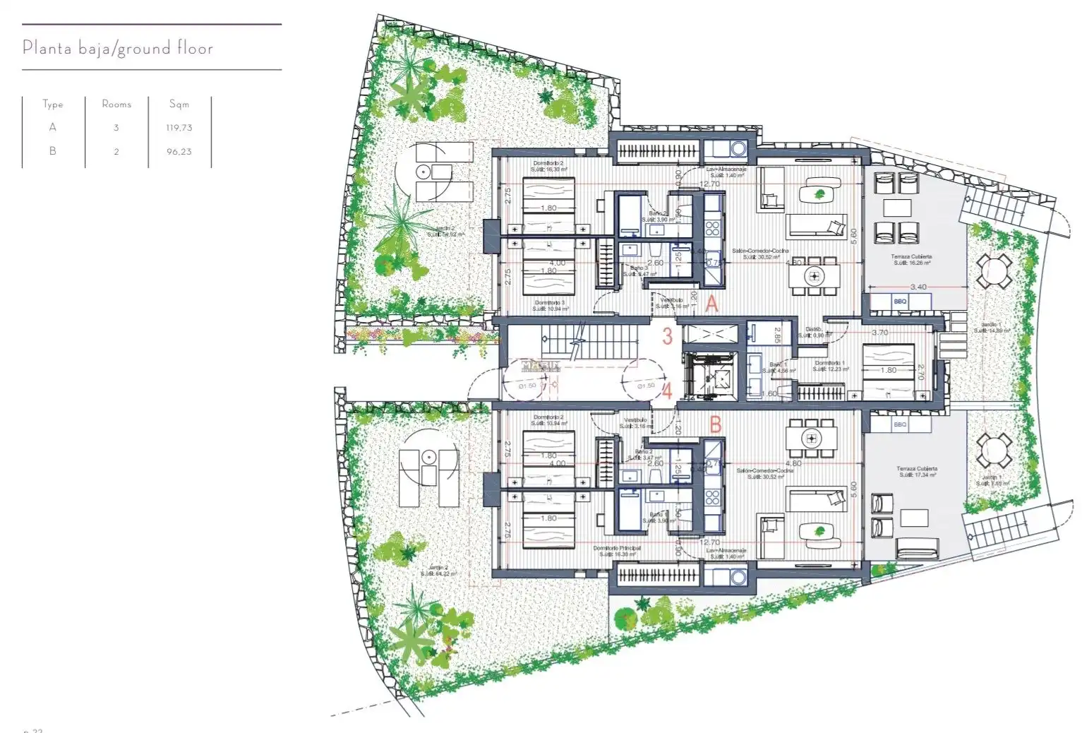 Ático en venta en Cartagena con Aire acondicionado, Calefacción y Terraza