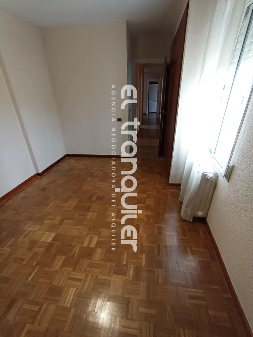 Sala de estar de Piso de alquiler en Leganés con Parquet, Terraza y Lavadora