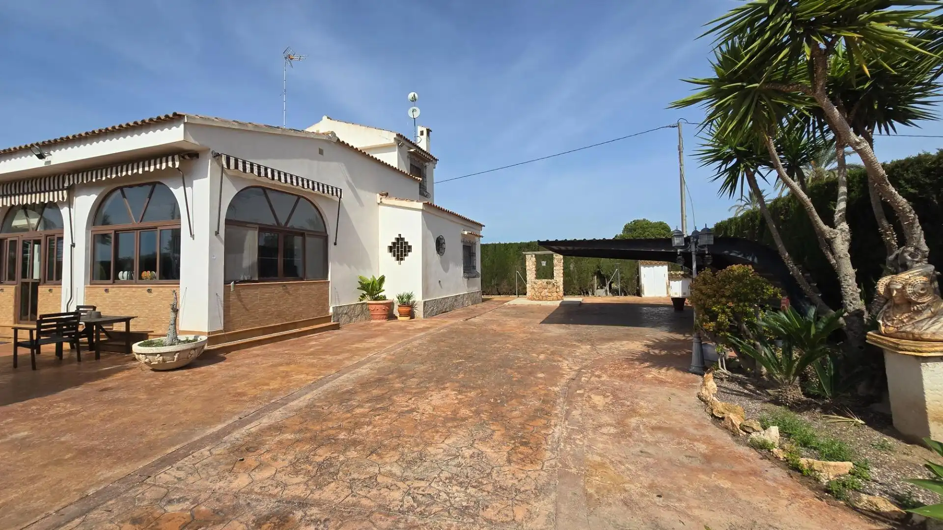 Exterior view of Houses for sale in Elche / Elx  with Air Conditioner, Private garden and Terrace
