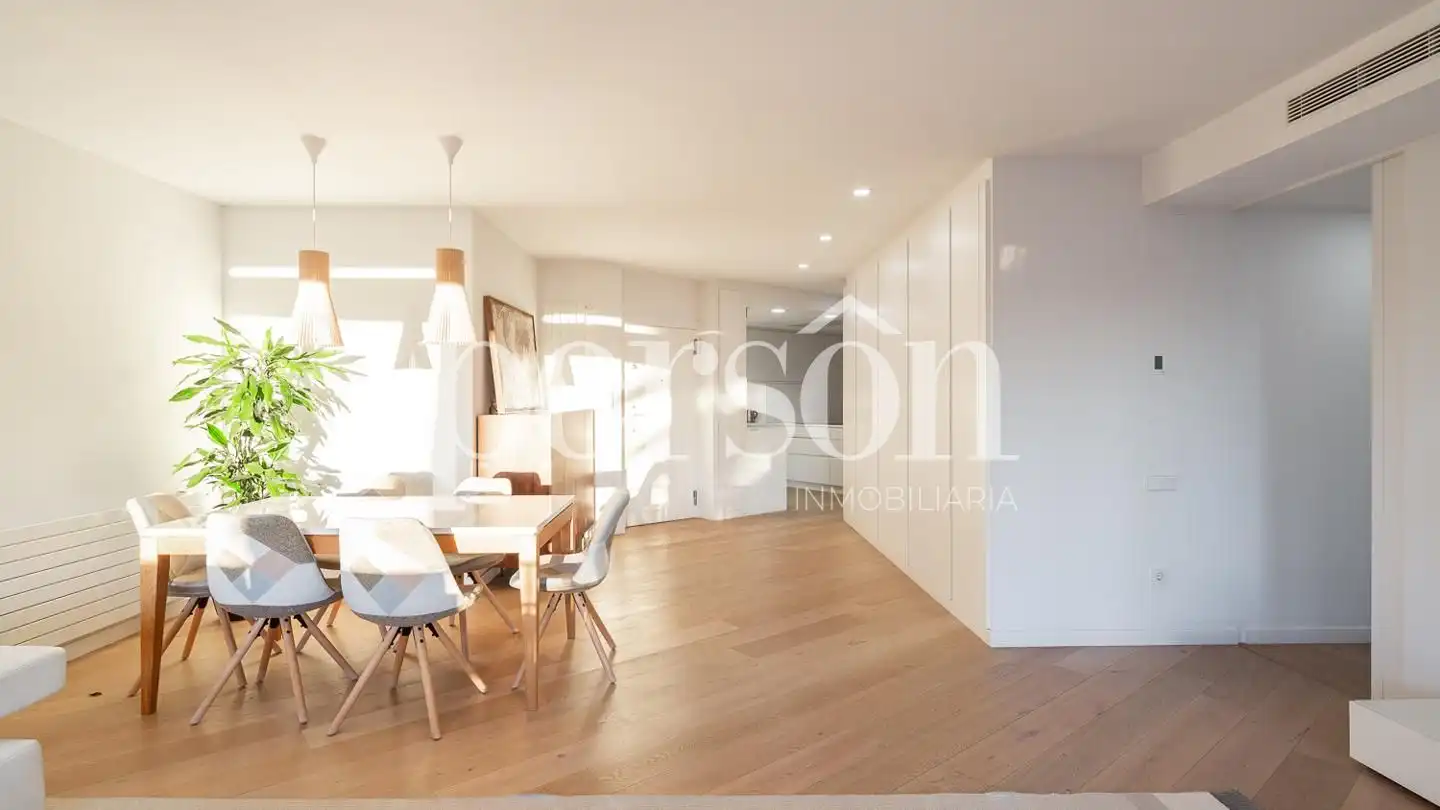 Sala de estar de Piso de alquiler en Valencia con Aire acondicionado, Terraza y Amueblado