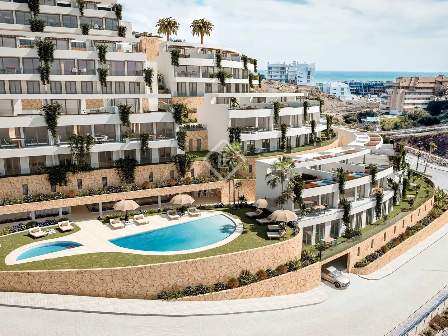 Vista exterior de Casa o chalet en venta en Benalmádena con Aire acondicionado, Calefacción y Jardín privado
