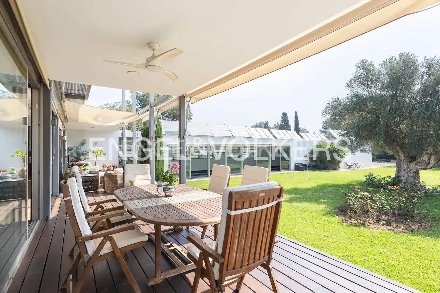 Terrassa de Casa o xalet en venda en Olocau amb Aire condicionat, Calefacció i Jardí privat