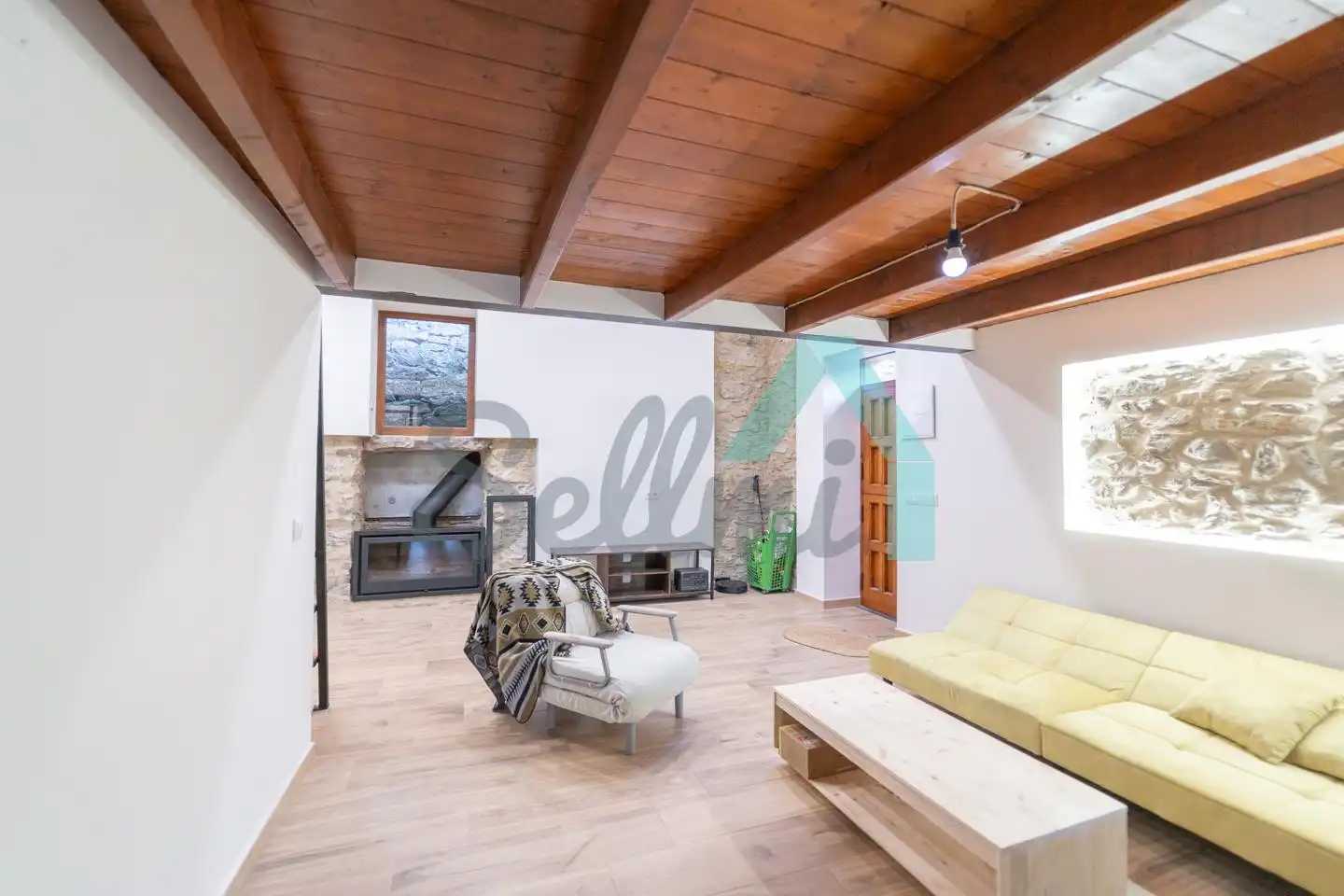 Living room of Houses for rent in Mieres (Asturias)  with Heating, Private garden and Parquet flooring