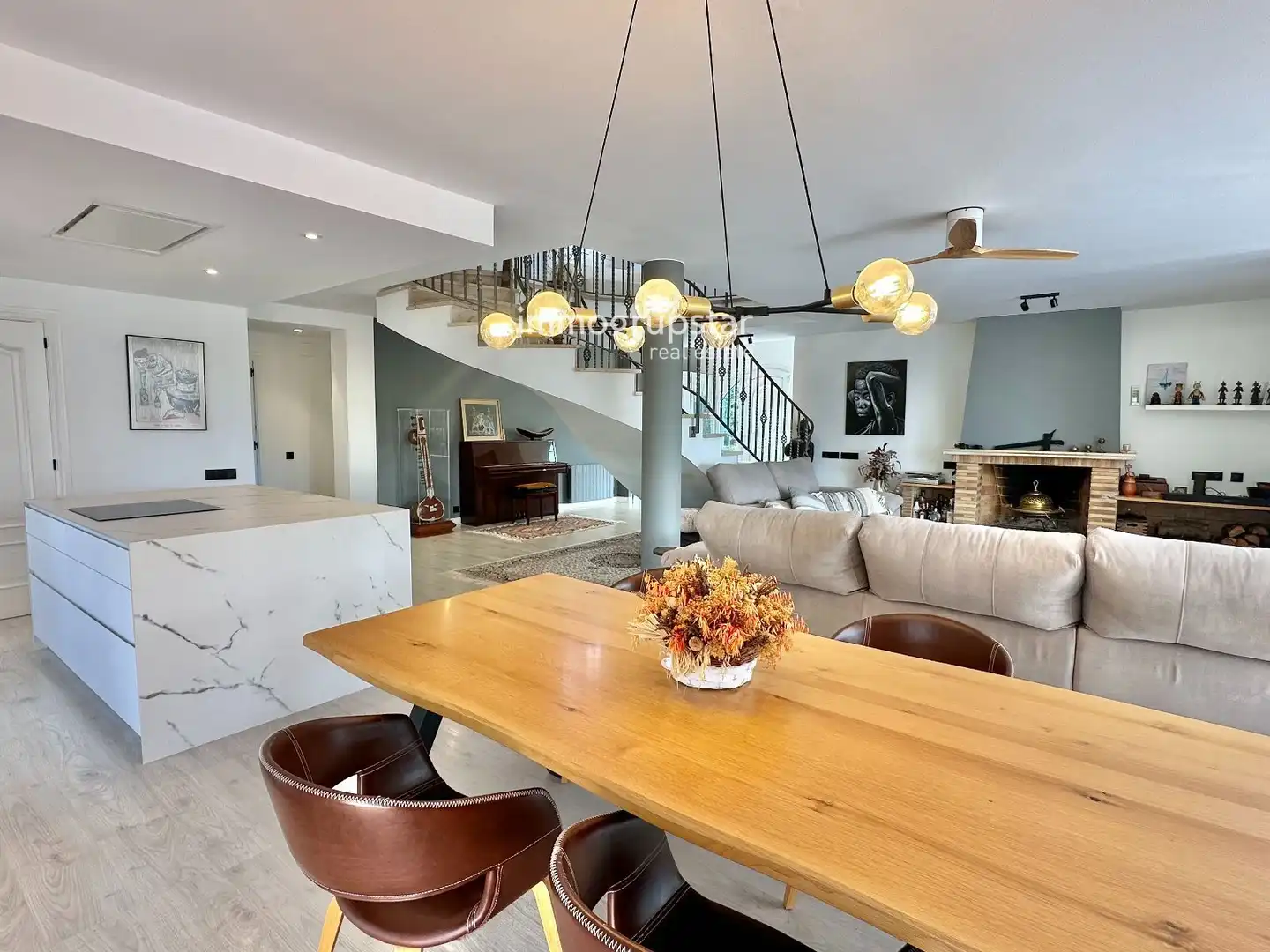 Comedor de Casa o chalet en venta en Calonge i Sant Antoni con Calefacción, Terraza y Piscina