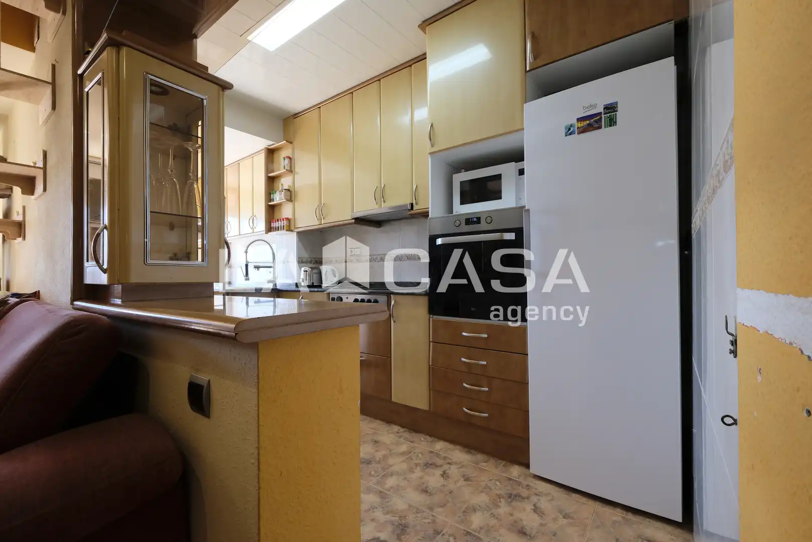 Cocina de Casa o chalet en venta en Barcelona con Terraza y Trastero