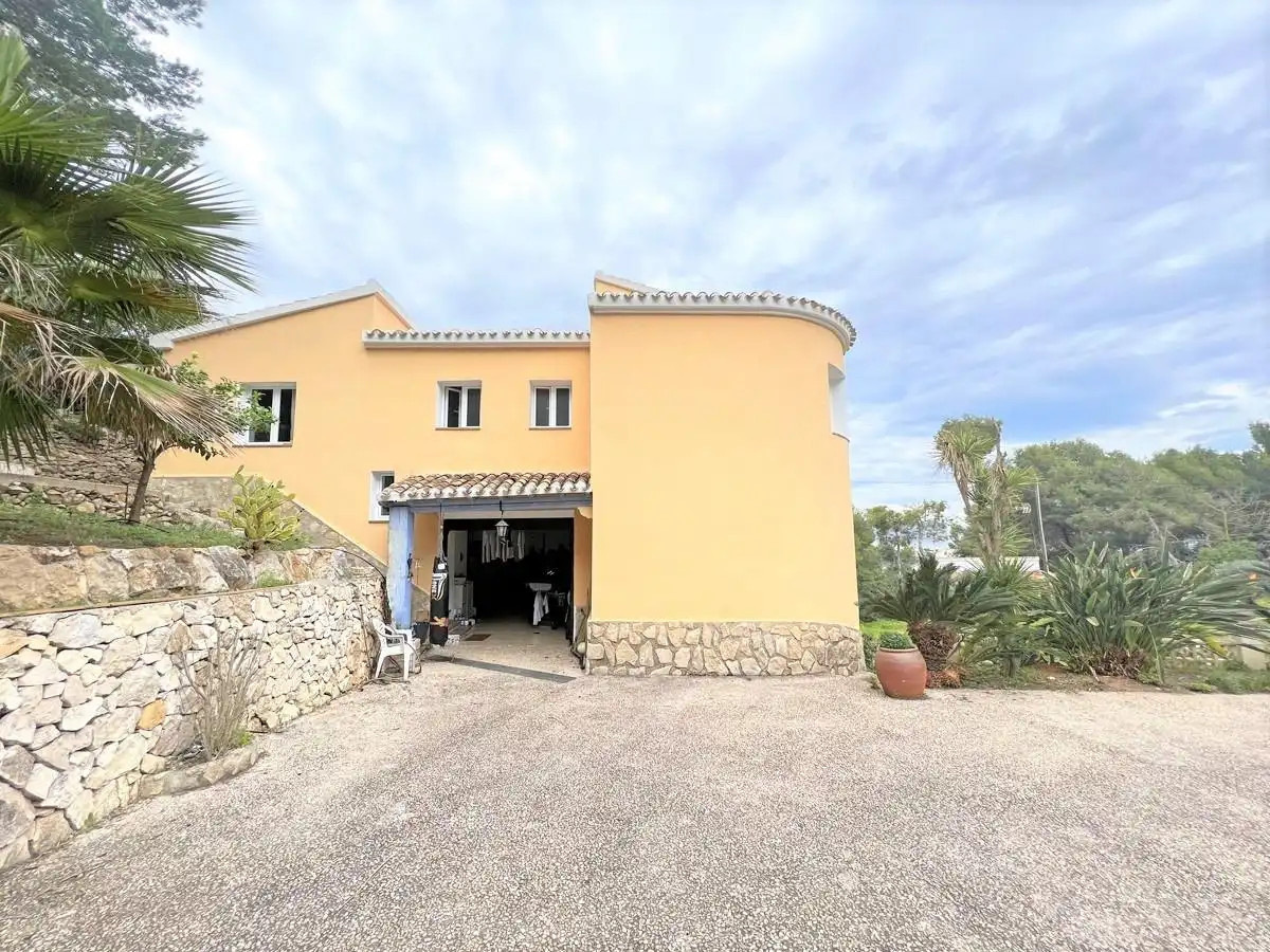 Exterior view of Houses for sale in Jávea / Xàbia  with Air Conditioner, Private garden and Terrace