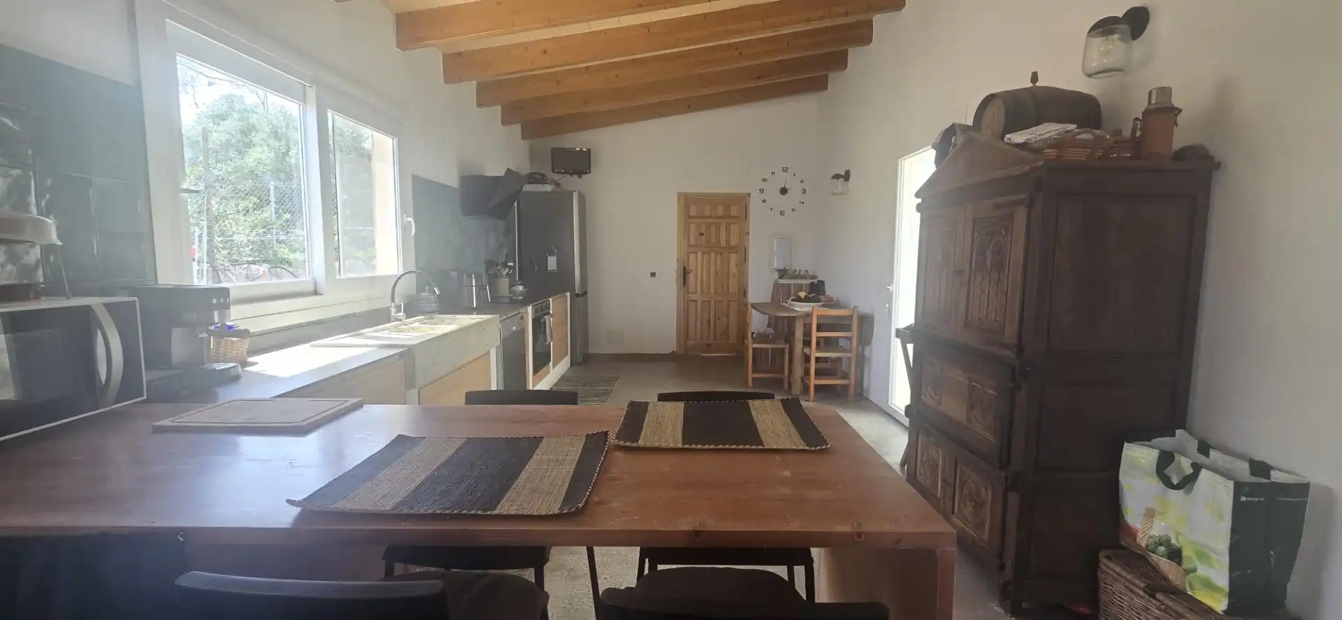 Küche von Country house zum Verkauf in Santanyí mit Klimaanlage, Privatgarten und Terrasse