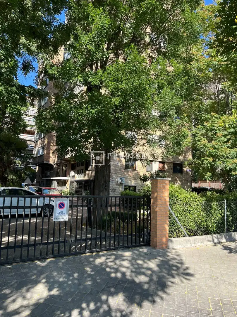 Vista exterior de Piso en venta en Madrid con Aire acondicionado, Calefacción y Jardín privado