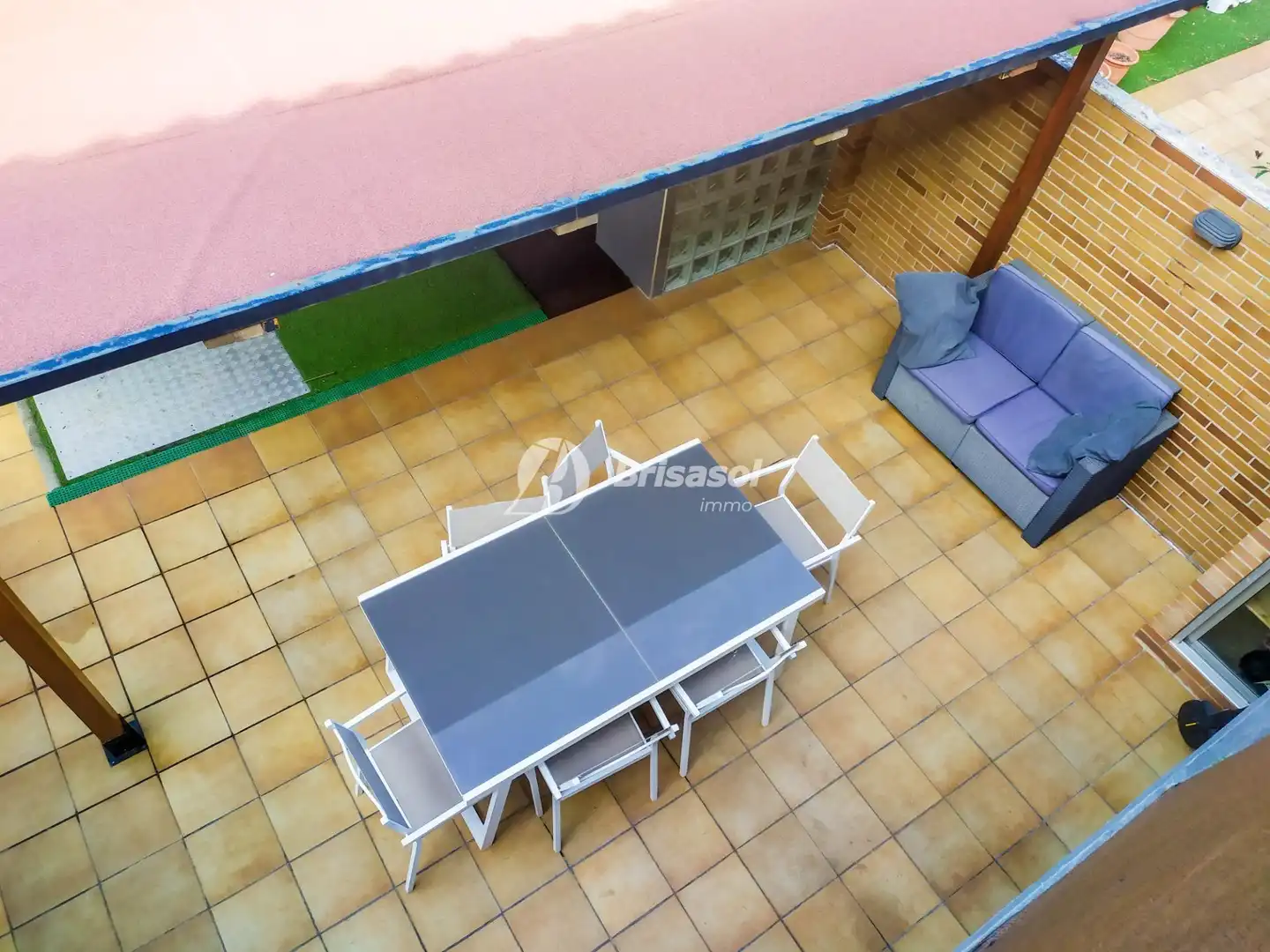 Terraza de Casa adosada en venta en Cambrils con Aire acondicionado, Calefacción y Jardín privado