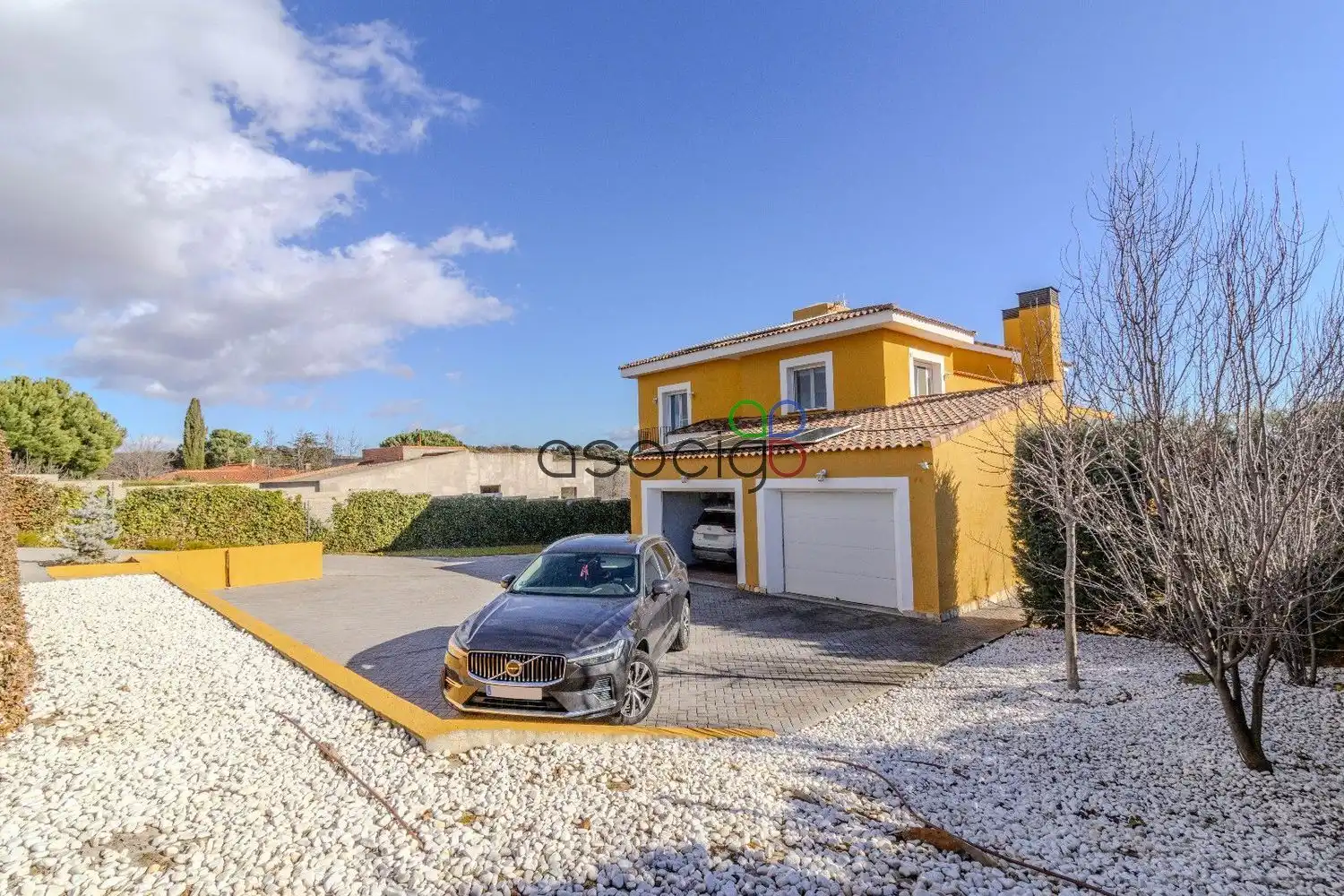 Exterior view of Houses for sale in Cabanillas del Campo  with Air Conditioner, Heating and Storage room